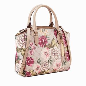 Nine West Girl On The Go Jet Set Schoudertas Beige/Rood Nederland | YHG-593287